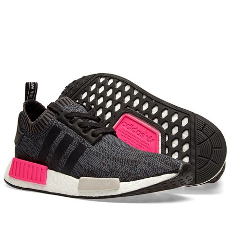 Adidas Women's NMD_R1 PK W Core Black & Shock Pink | END. (AU)