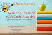 Teacher Appreciation Cards Available From Busy Bees - PanoramaNOW Entertainment News