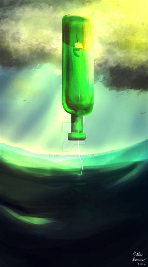 Ocean Bottle by ArbyZors on DeviantArt