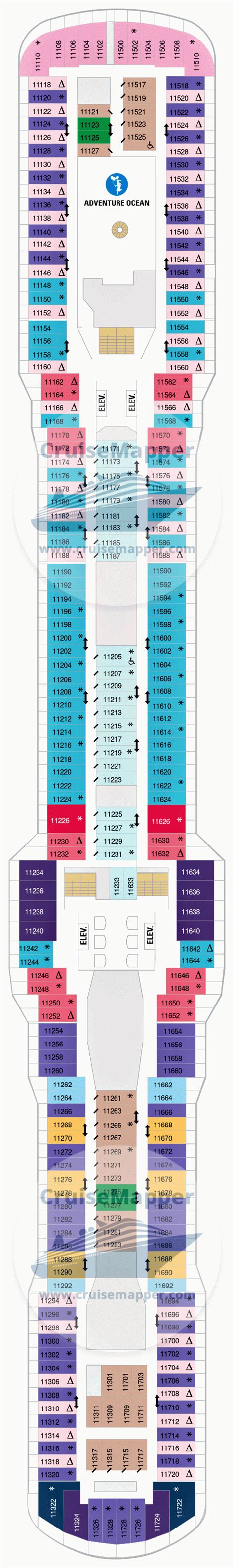 odyssey of the seas deck map Odyssey of the seas deck plan & cabin plan - Cruise Room Ideas