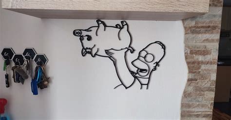 Spiderschwein & Homer Simpson / Spiderpig & Homer Simpson by Johination | Download free STL ...