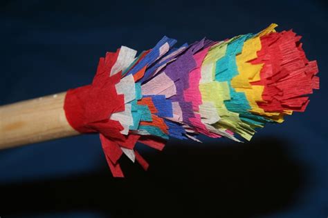 Making a piñata stick - Piñata Boy