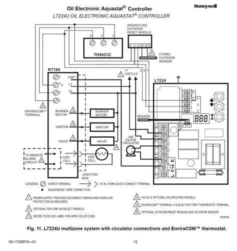 Honeywell Boiler Wiring Diagram - inspireque