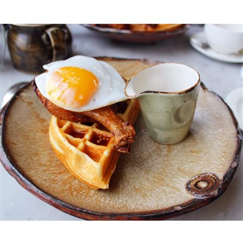 [I ate] duck and waffle at Duck And Waffle restaurant in London : food