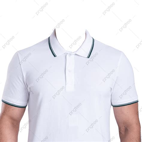 White Polo Shirt Template For Id