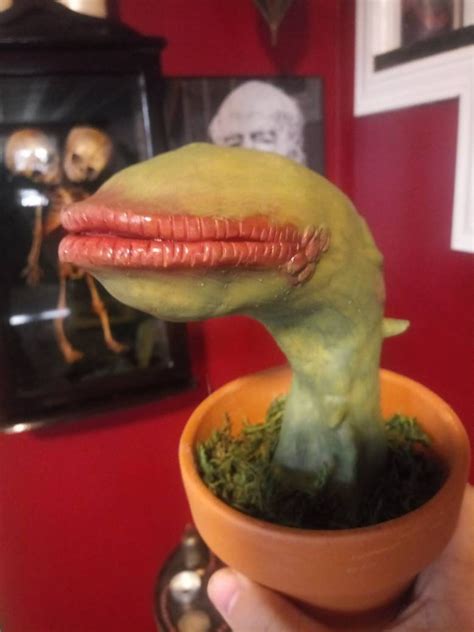 Man eating plant sculpture inspired by Little Shop of Horrors | Etsy