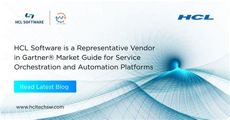 HCL Software is a Representative Vendor in Gartner® Market Guide for ...