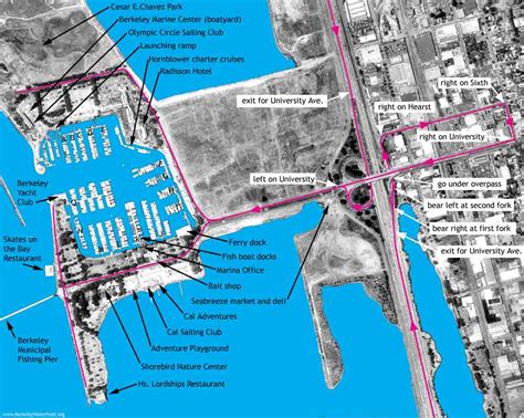 Berkeley Marina Driving Directions