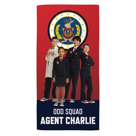 Odd Squad Calling all Agents Beach Towel