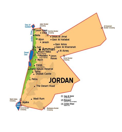 Map of Amman jordan in english - Map of Amman jordan in english (Jordan)