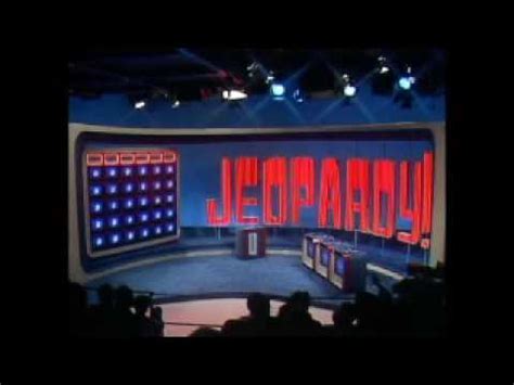 Jeopardy! 1980s theme backwards - YouTube