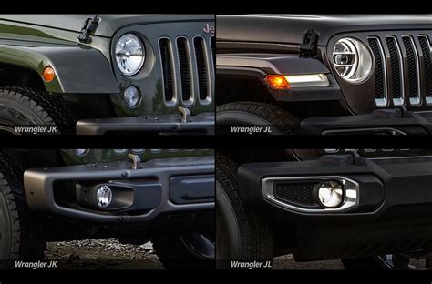 Visual Comparison: Jeep Wrangler JL Vs JK - Gallery | Top Speed