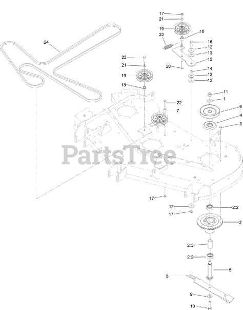 Toro 74892 (MX 5400) - Toro 54" Titan Zero-Turn Mower (SN: 316000001 ...