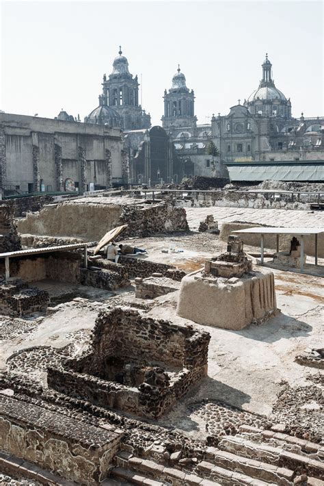 Templo Mayor Ancient Ruins, Mexico Travel, Mexico City, Paris Skyline, Trip, Building, Landmarks ...