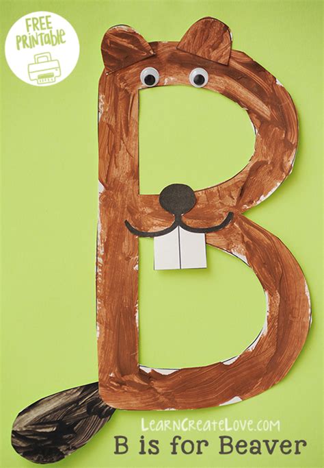 Printable Letter Animals: A-E