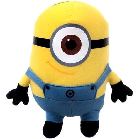 Despicable Me 2 TOY FACTORY Basic 7 Inch Plush Minion STUART [One Eye] ** Details can be found ...