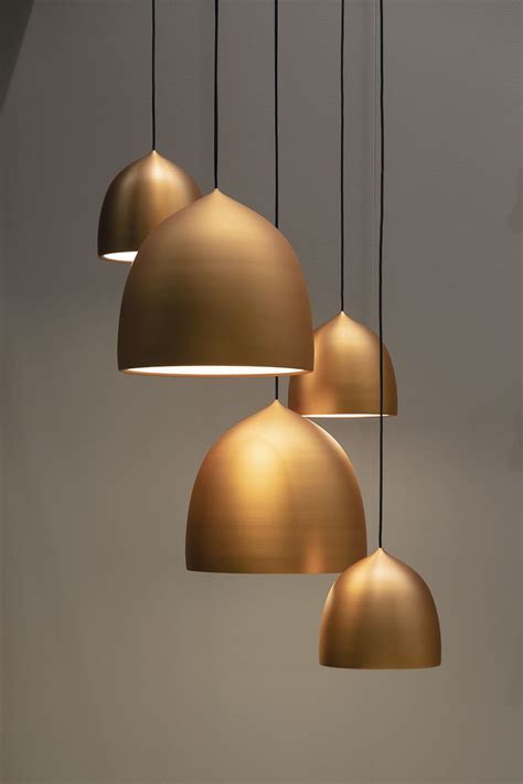 HD wallpaper: turned on pendant lamps, led, glow, light, golden ...