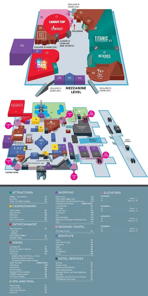 Luxor Casino Property Map & Floor Plans - Las Vegas | Luxor hotel las vegas, Luxor las vegas ...