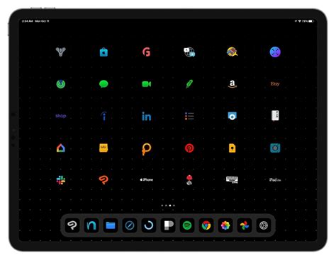 Dark Mode Icons Matte Black Ios 15 Colorful Icon Pack Social Media ...