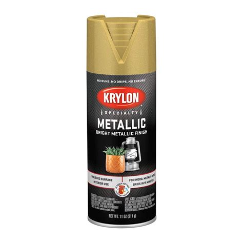 701 Krylon K01701777 Metallic Spray Paint, Bright Gold - Walmart.com ...