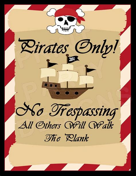 Pirate Party- Pirate Birthday, Pirate Party Decorations, Pirates Only ...