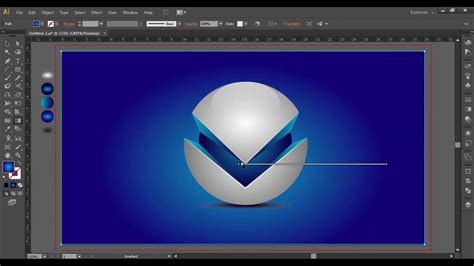 adobe illustrator tutorial | 3D logo design - YouTube