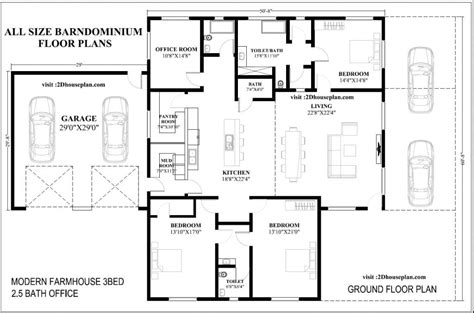 Barndominium Floor Plans With Pictures | Best 2 Barndominium