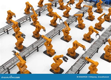 Automation Industry Concept Stock Photo - Image of equipment, automaton: 85669928