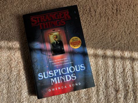 [Book Review] Suspicious Minds by Gwenda Bond - Erica Robyn Reads