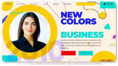 Download New Colors Of Business - Videohive - aedownload.com