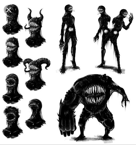 Pin by Zainish Hashmi on 1st | Creature concept art, Scary art, Dark ...