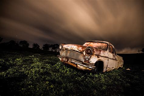 Wrecked Vintage Car, HD Cars, 4k Wallpapers, Images, Backgrounds ...