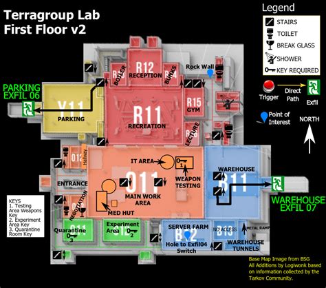 Karte "Das Labor" (The Lab)