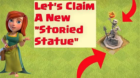 Clash of clans New storied statue || Coc New statue || New Storied ...