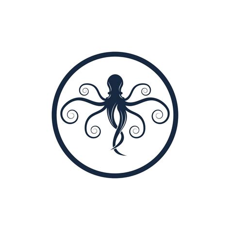 Octopus logo vector design 21219900 Vector Art at Vecteezy