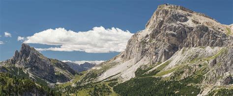 Mount Lagazuoi, in the heart of the Dolomites, UNESCO World Heritage