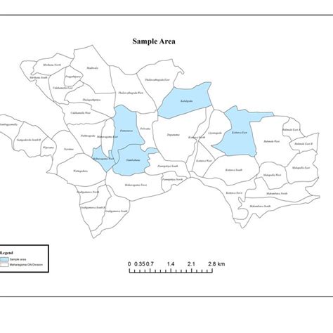 Land Use Map of Maharagama DSD | Download Scientific Diagram