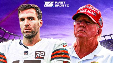 Donald Trump's BOLD comments on Joe Flacco resurface after the Browns QB's heroics against the ...