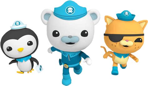 At The Movies - Captain Barnacles Octonauts Png (1280x905), Png Download