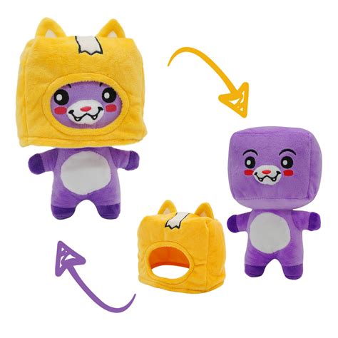 Buy Tuozhan Lankybox Foxy Plush Toys,Merch Plush,Lanky Box Merchandise Foxy and Boxy,Lankybox ...