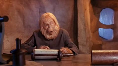 Maurice Evans as Dr. Zaius, Planet of the Apes (1968) | Planet of the apes, Apes, Planets