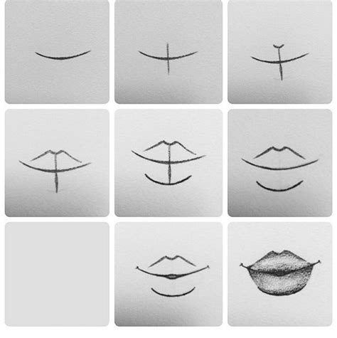 Como Dibujar Una Boca Paso A Paso How To Draw A Mouth