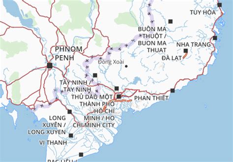 MICHELIN Bình Dương map - ViaMichelin