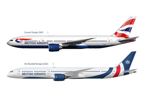 British Airways Livery Re-design by Joe McNeil on Dribbble