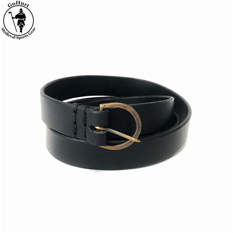 Leather belt