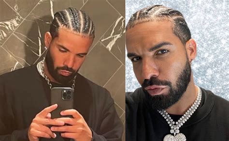 Drake Left Fans On Twitter In Stitches After Showcasing Braided Hair ...