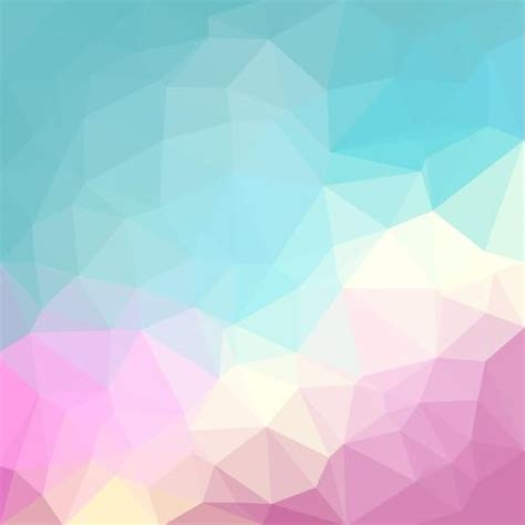 Light pastel color vector Low poly crystal background. Polygon design pattern. Low poly ...