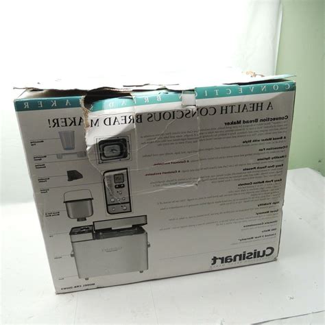 Cuisinart CBK-200 Convection Bread Maker New