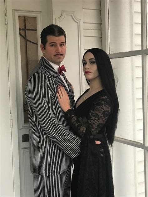 Morticia and Gomez Addams Family Costume