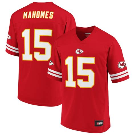 Men's NFL Pro Line by Fanatics Branded Patrick Mahomes Red Kansas City ...